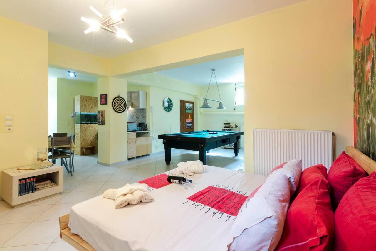 Modern Confort Studio With Lazy Spa Included Heraclión Exterior foto